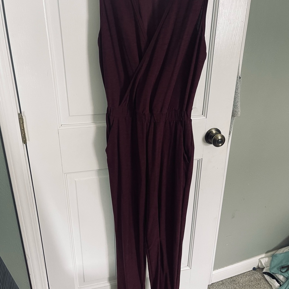 Maroon Romper